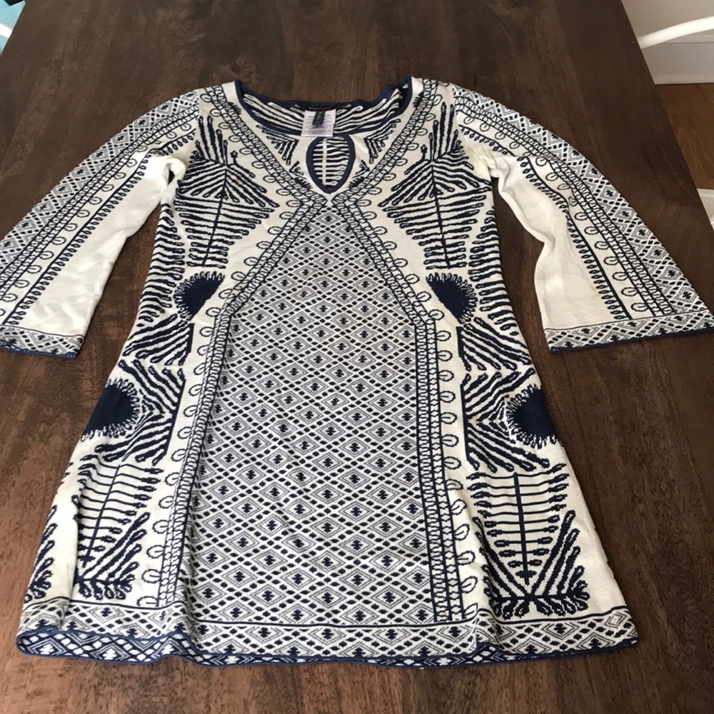 BCBGMAXAZRIA Key Hole Dress
